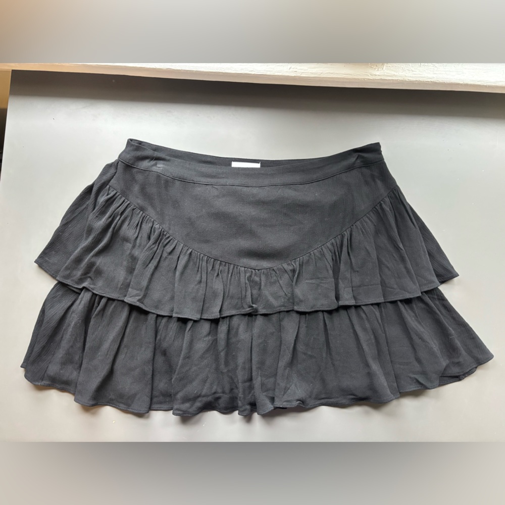 Superdown Ruffle Mini Skirt- Large - image 5